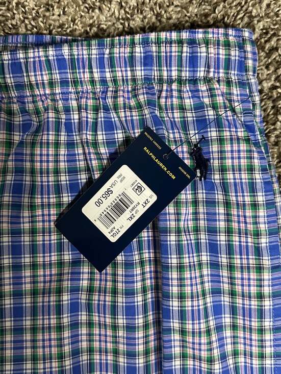 Polo Ralph Lauren Other - Polo Ralph Lauren Sleepwear Pants Size 2XT Plaid